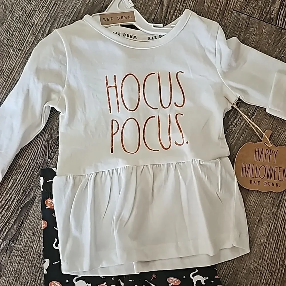 Rae Dunn Hocus Pocus outfit NWT